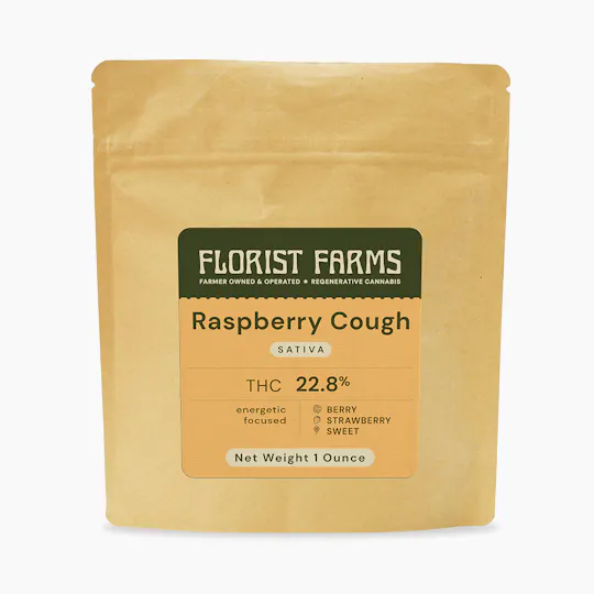 Florist Farms - Florist Farms | Raspberry Cough | Big Buds | 28g - 1