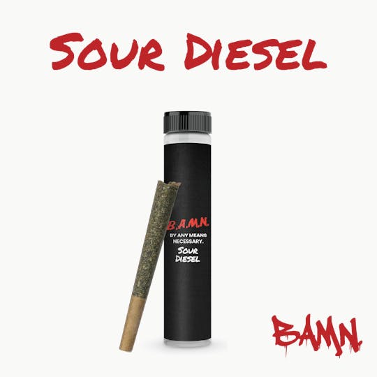 BAMN - Sour Diesel Pre-Roll | 1g - 1