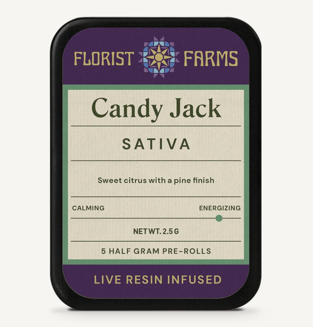 Florist Farms - Florist Farms | Candy Jack | Live Resin Infused Minis | 0.5g each | 5pk - 1