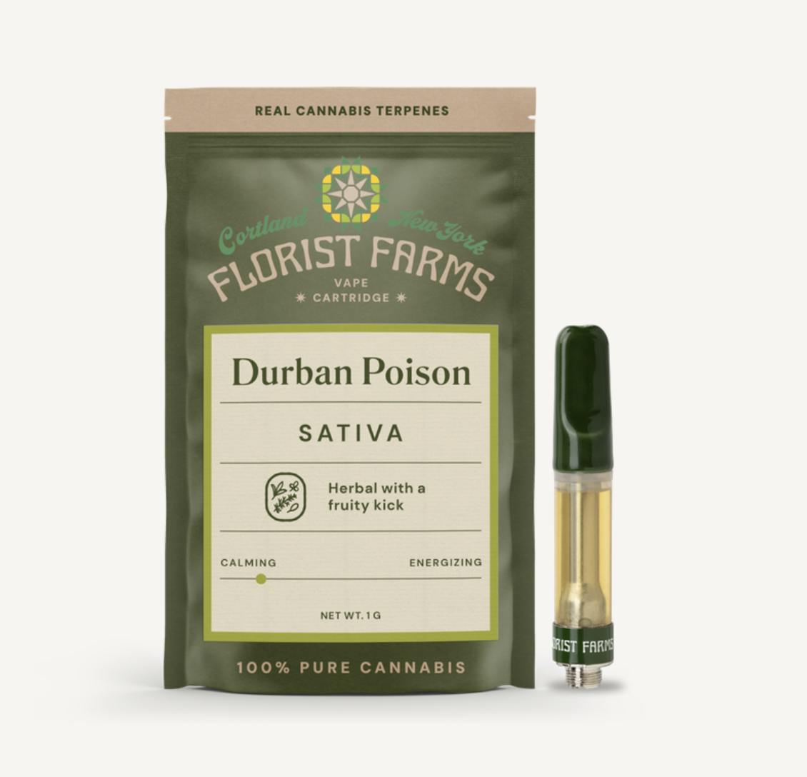 Florist Farms - Florist Farms | Durban Poison | Cartridge | 1g - 1