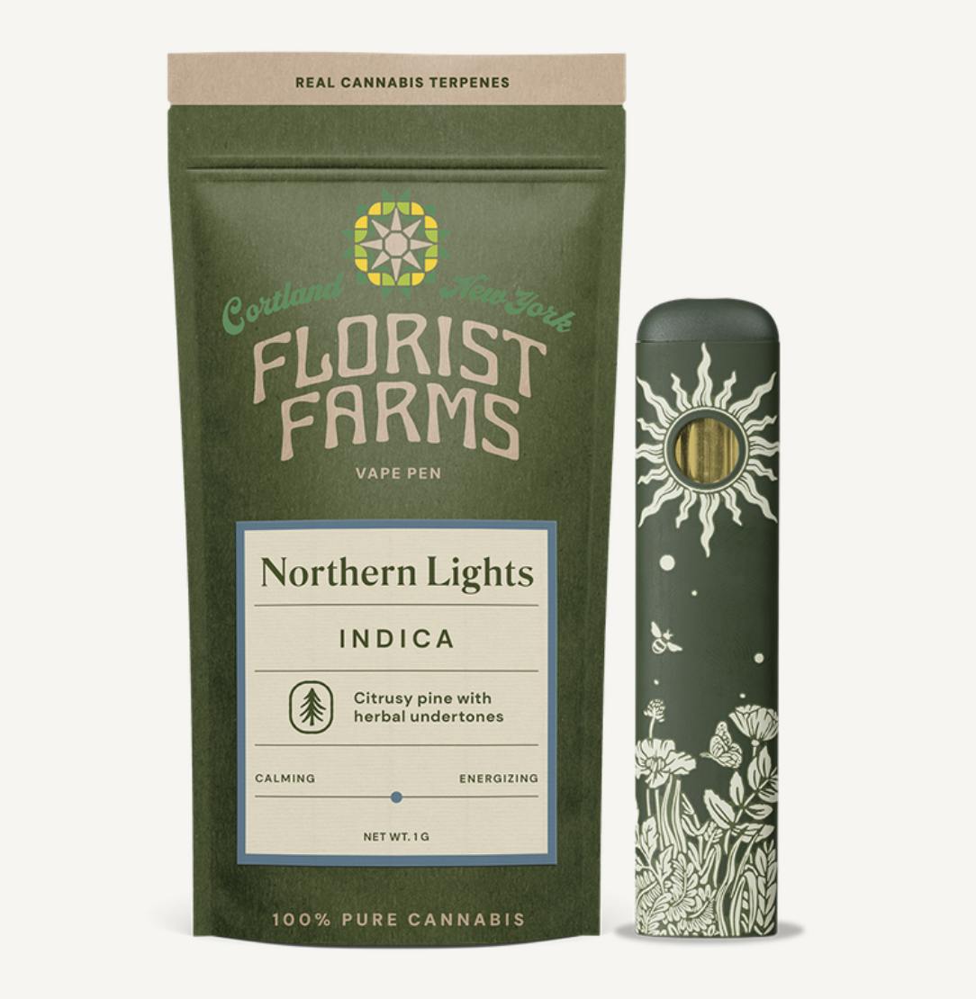 Florist Farms - Florist Farms | Northern Lights | Disposable | 1g - 1