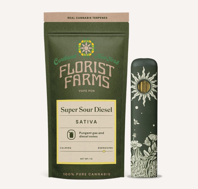 Florist Farms - Florist Farms | Super Sour Diesel | Disposable | 1g - 1