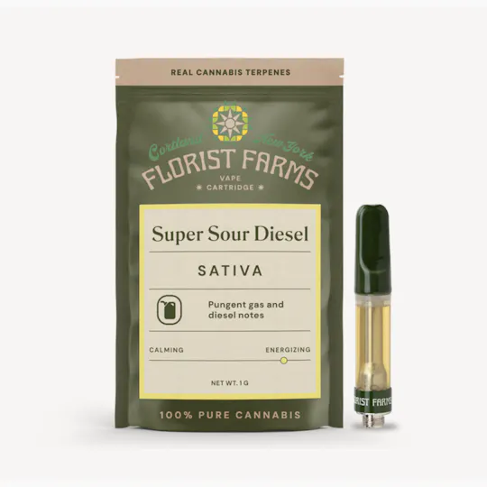 Florist Farms - Florist Farms | Super Sour Diesel | Cartridge | 1g - 1