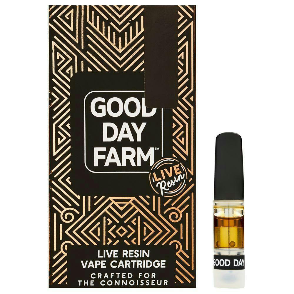 GOOD DAY FARM - GDF: Live Resin Vape | Dosado Sherbert | Cartridge | 0.5g - 1