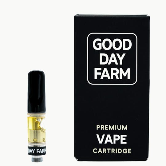 GOOD DAY FARM - GDF: Vape | Hippie Crasher | Cartridge | 0.5g - 1