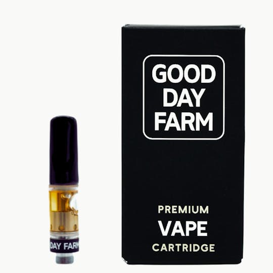 GOOD DAY FARM - GDF: Vape | Old Family Purple | Full Spectrum Cartridge | 0.5g - 1