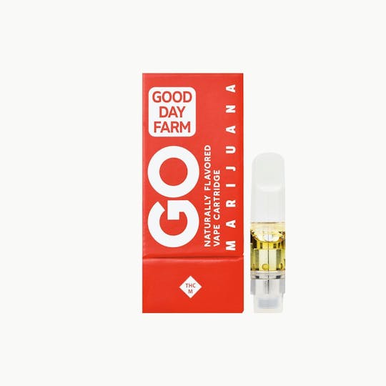 GOOD DAY FARM - GDF: Go Cart Vape | Strawberries and Cream | Cartridge | 1g - 1