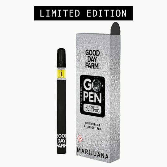 GOOD DAY FARM - GDF: GO Pen Vape | Blackberry Eclipse | All-In-One | 0.3g - 1