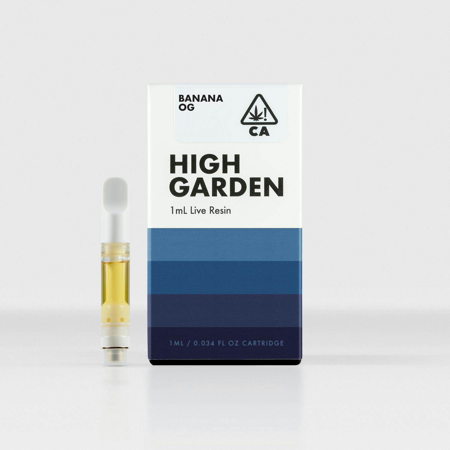 Banana OG (1ml Live Resin Cartridge) High Garden