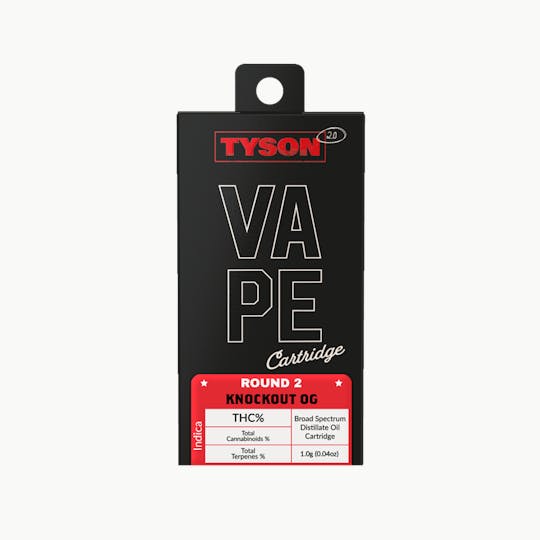 TYSON 2.0 - Knockout OG 1g Distillate Vape - 1