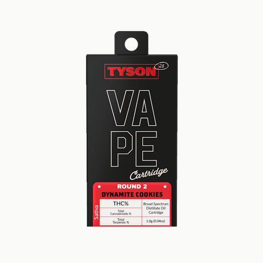 TYSON 2.0 - Dynamite Cookies 1g Distillate Vape - 1
