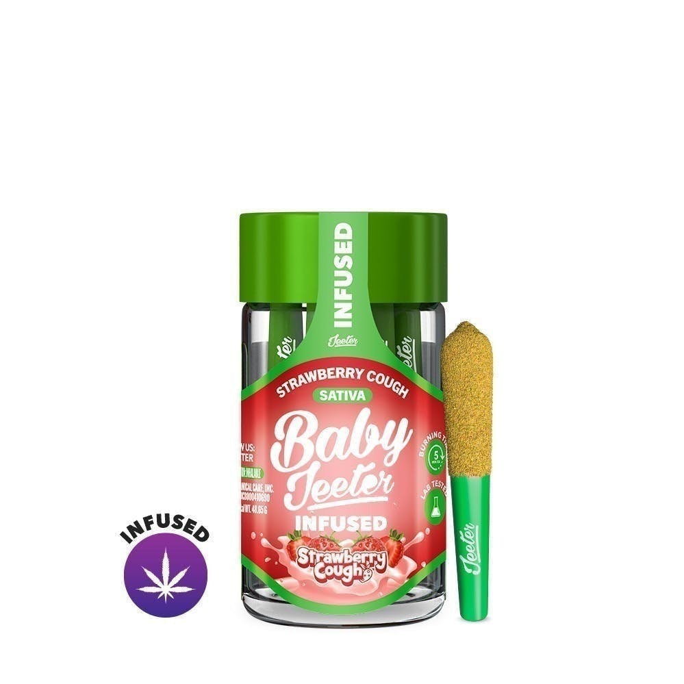 Jeeter - Jeeter | Strawberry Cough | Baby Infused Minis | 0.5g each | 5pk - 1