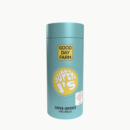 GOOD DAY FARM - GDF: Infused Pre-Roll Pack | Shortbread x Tire Fire | Super J's | 5pk - 1