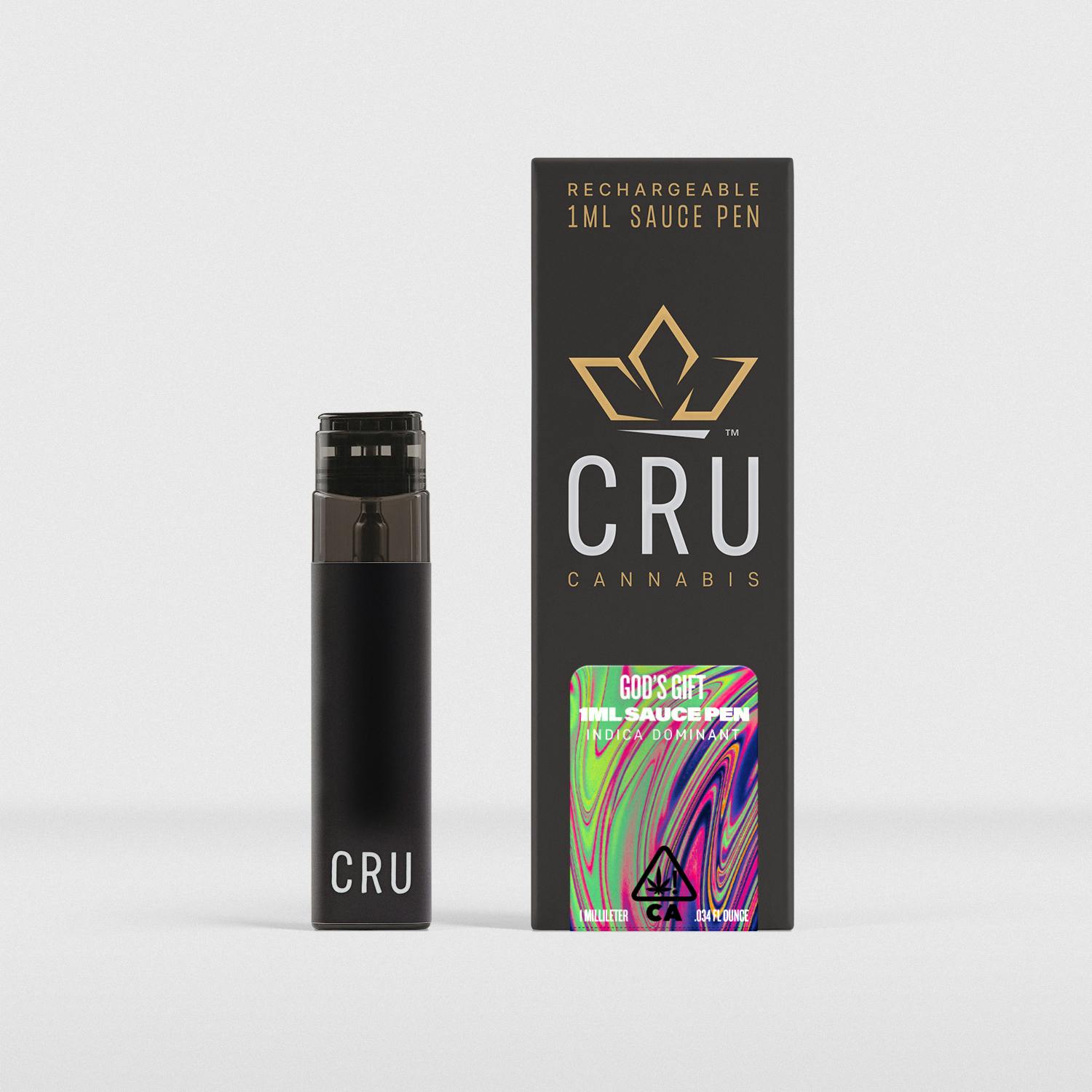 CRU Cannabis - God's Gift (1ml Sauce Pen) - 1
