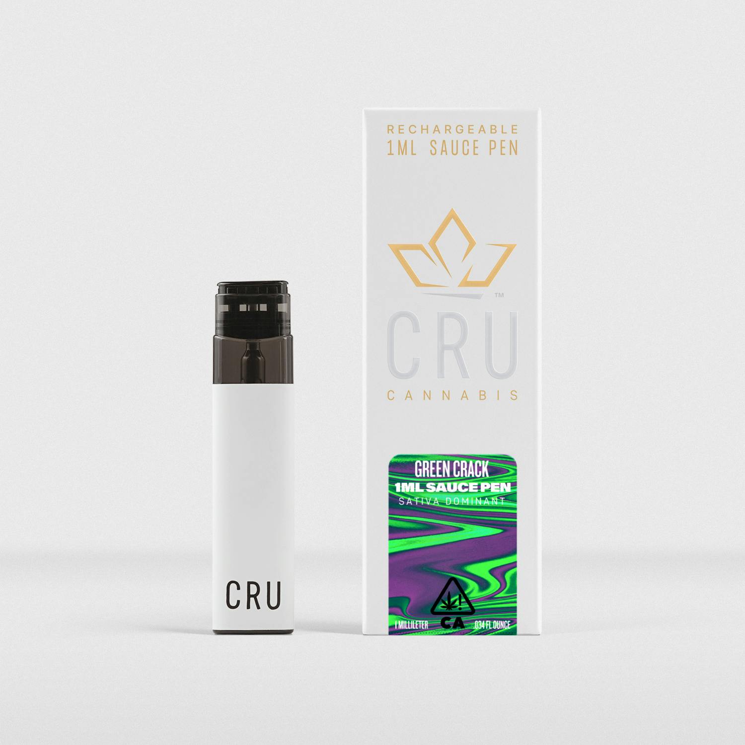 CRU Cannabis - Green Crack (1ml Sauce Pen) - 1