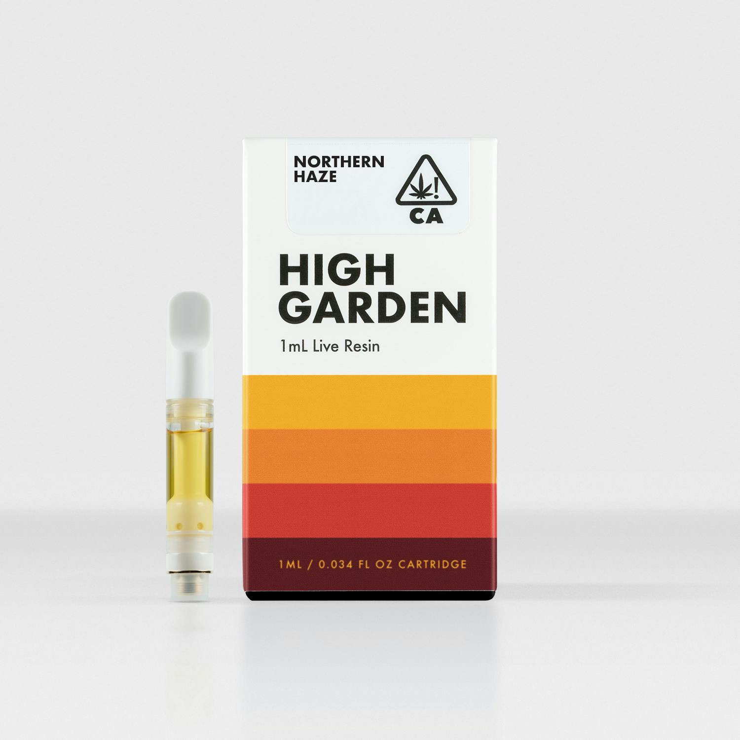 High Garden Northern Haze (1ml Live Resin Cartridge) Weedmaps