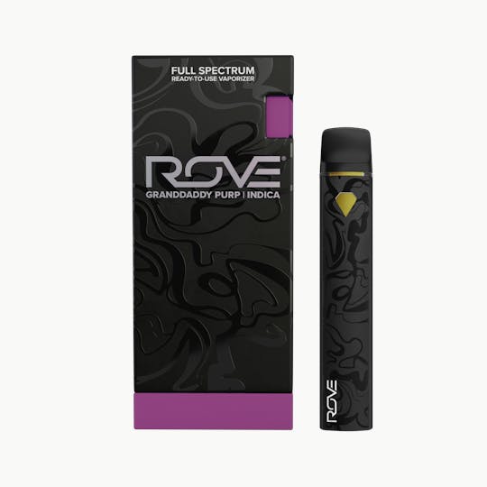ROVE - Granddaddy Purp | Melted Diamond Live Resin Vape | 1.0g (Ready-To-Use) - 1