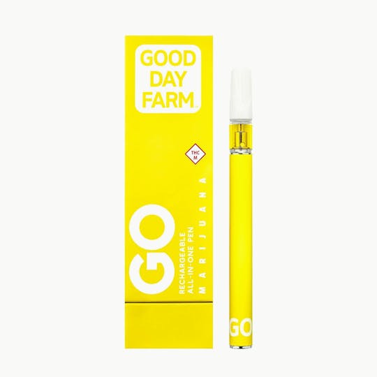 GOOD DAY FARM - GDF: GO Pen Vape | Peach Tea | All-in-One | 0.3g - 1