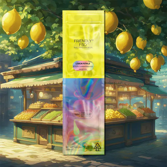 Friendly Brand - Friendly Brand | FSO Applicator | Lemon Royale | Extract Oils | 1g - 1