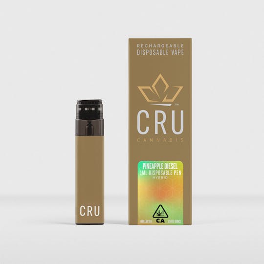 CRU Cannabis - Pineapple Diesel (1ml Disposable Pen) - 1