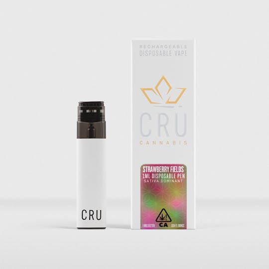 CRU Cannabis - Strawberry Fields (1ml Rechargeable Pen) - 1