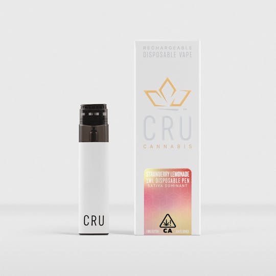 CRU Cannabis - Strawberry Lemonade (1ml Disposable Pen) - 1