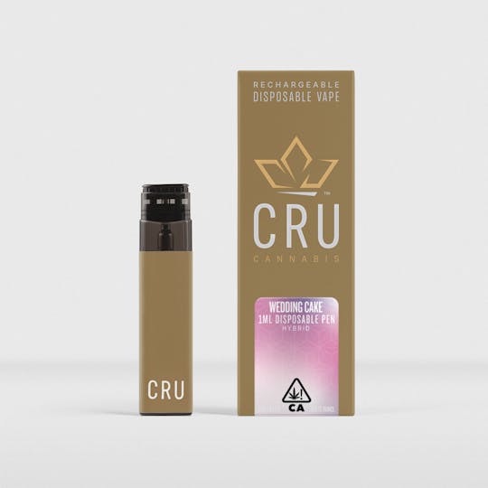 CRU Cannabis - Wedding Cake (1ml Disposable Pen) - 1