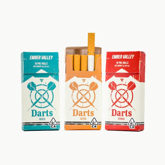 Ember Valley - GMOZ 10-Pack Pre-Rolls 7G - Darts - 1