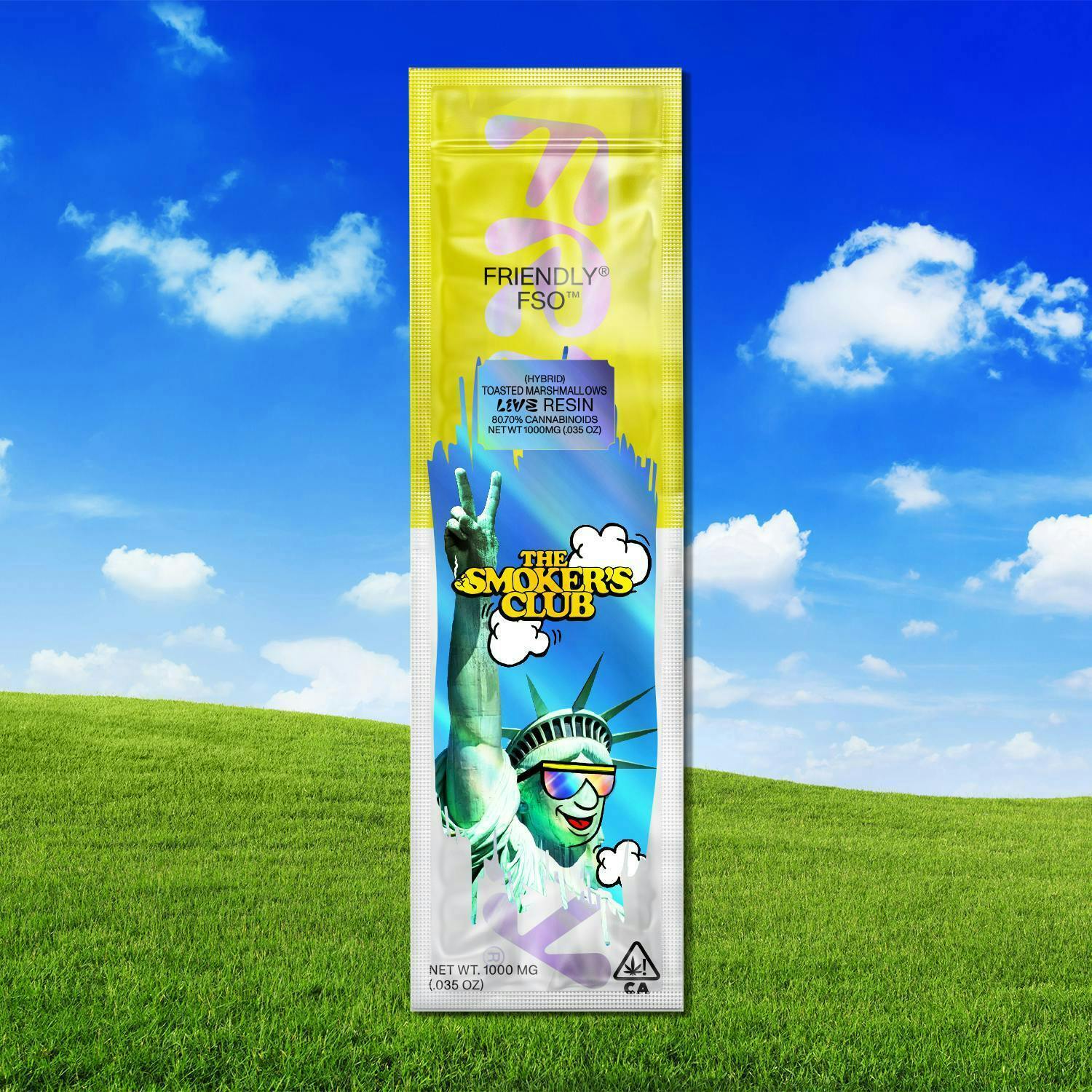 Friendly Brand - Friendly x TSC | Live Resin FSO | Toasted Marshmellows | Extract Oils | 1g - 1