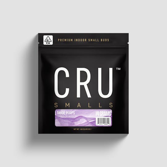 CRU Cannabis - Tahoe Purps (14 Grams Smalls Flower) - 1