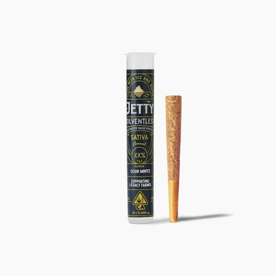 Jetty Extracts - Sour Mintz | Live Rosin Infused Joint | 1g - 1