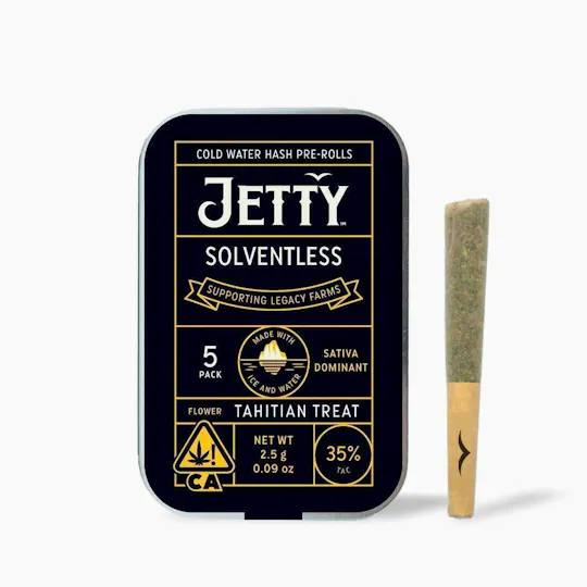 Jetty Extracts - Tahitian Treat | Live Rosin Infused Minis | 0.5g each | 5pk - 1