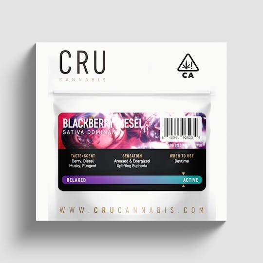 CRU Cannabis - Blackberry Diesel (1.75 Grams) - 1