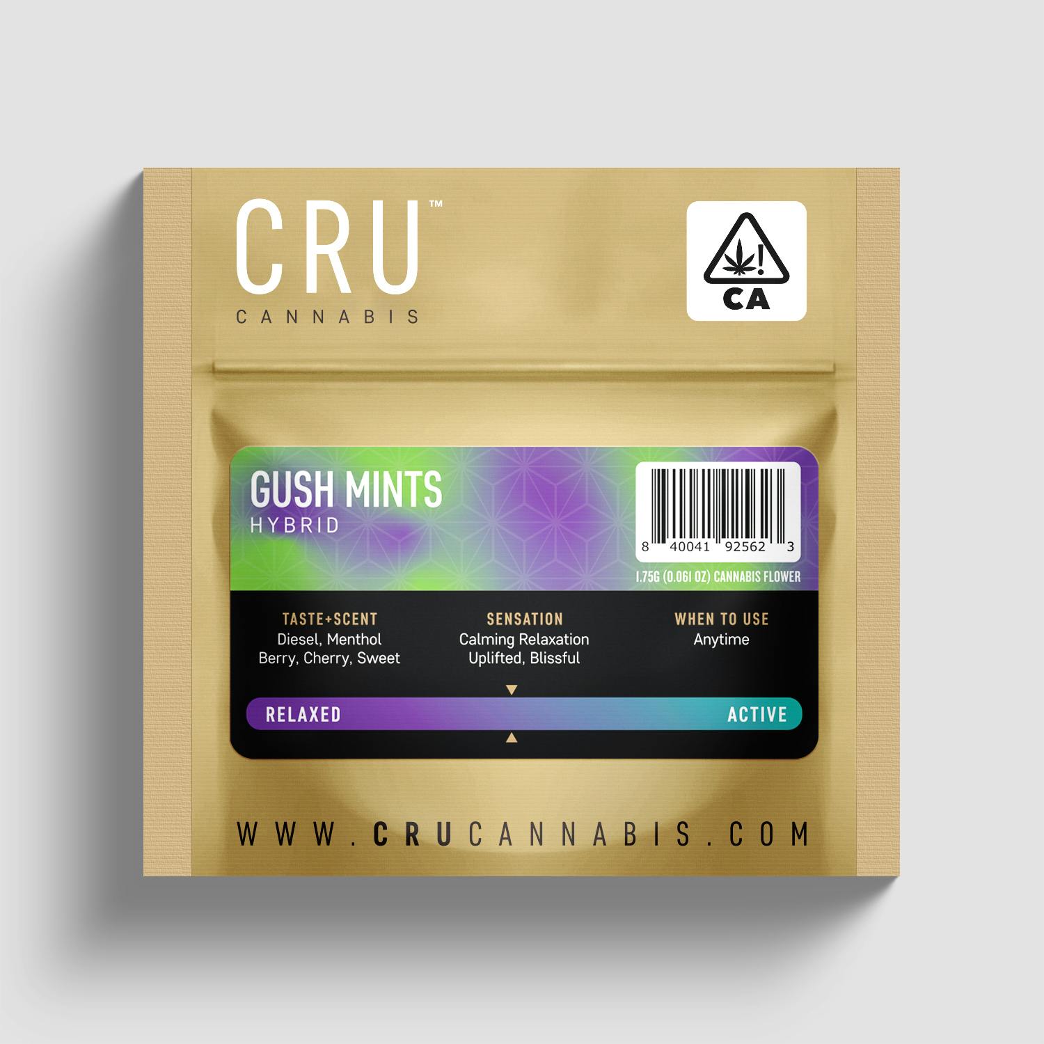 CRU Cannabis - Gush Mints (1.75 Grams) - 1