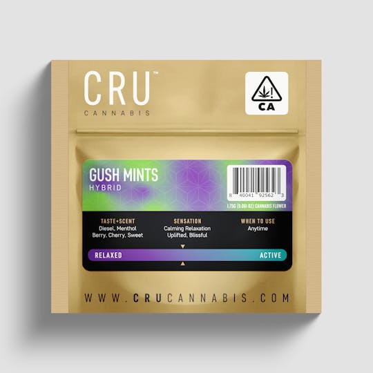CRU Cannabis - Gush Mints (1.75 Grams) - 1