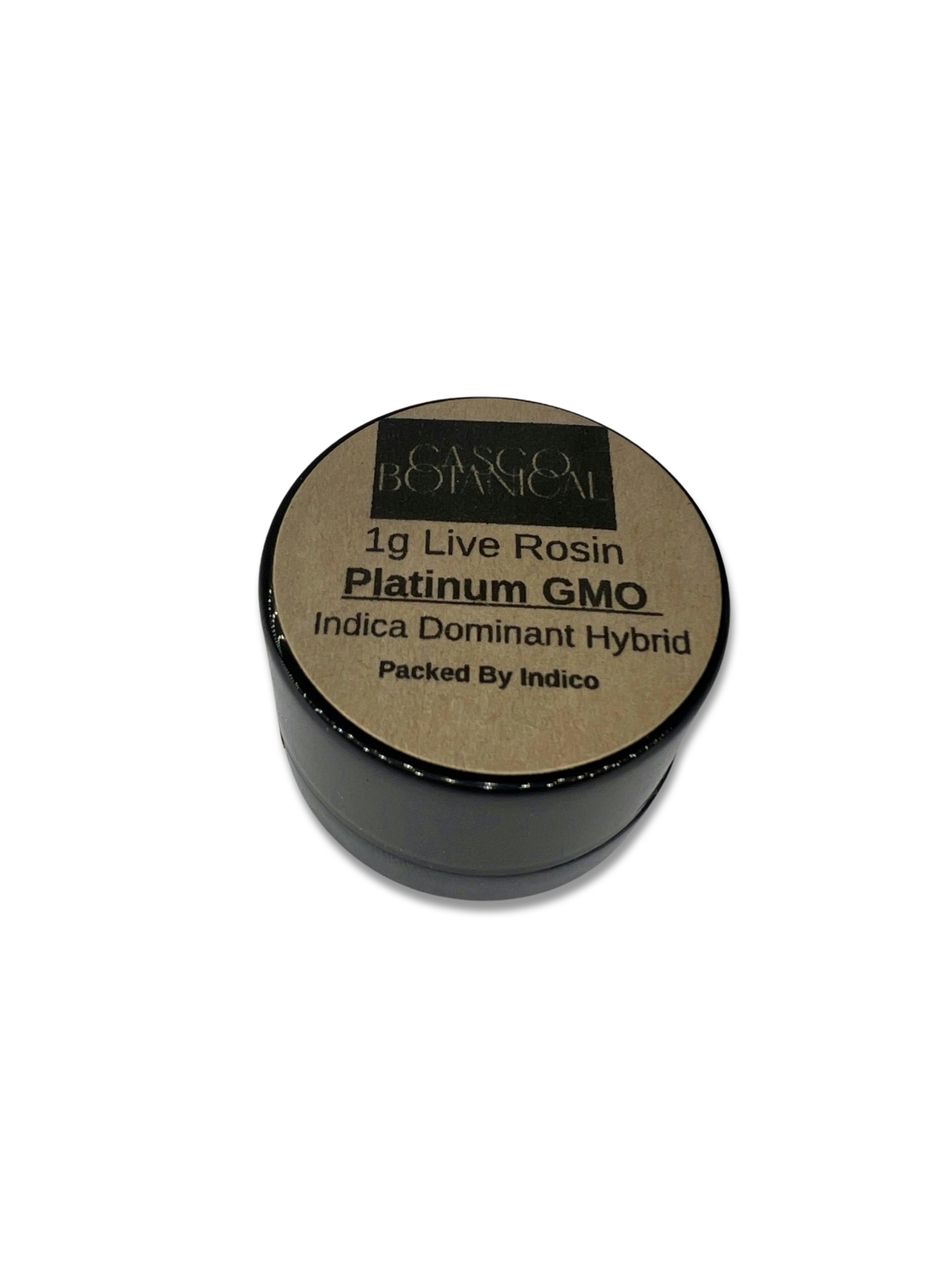 Indico - Platinum GMO 1g Live Rosin - Casco Botanical - 1