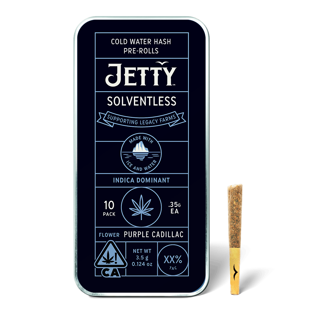 Jetty Extracts - Purple Cadillac | Live Rosin Infused Minis | 0.35g each | 10pk - 1