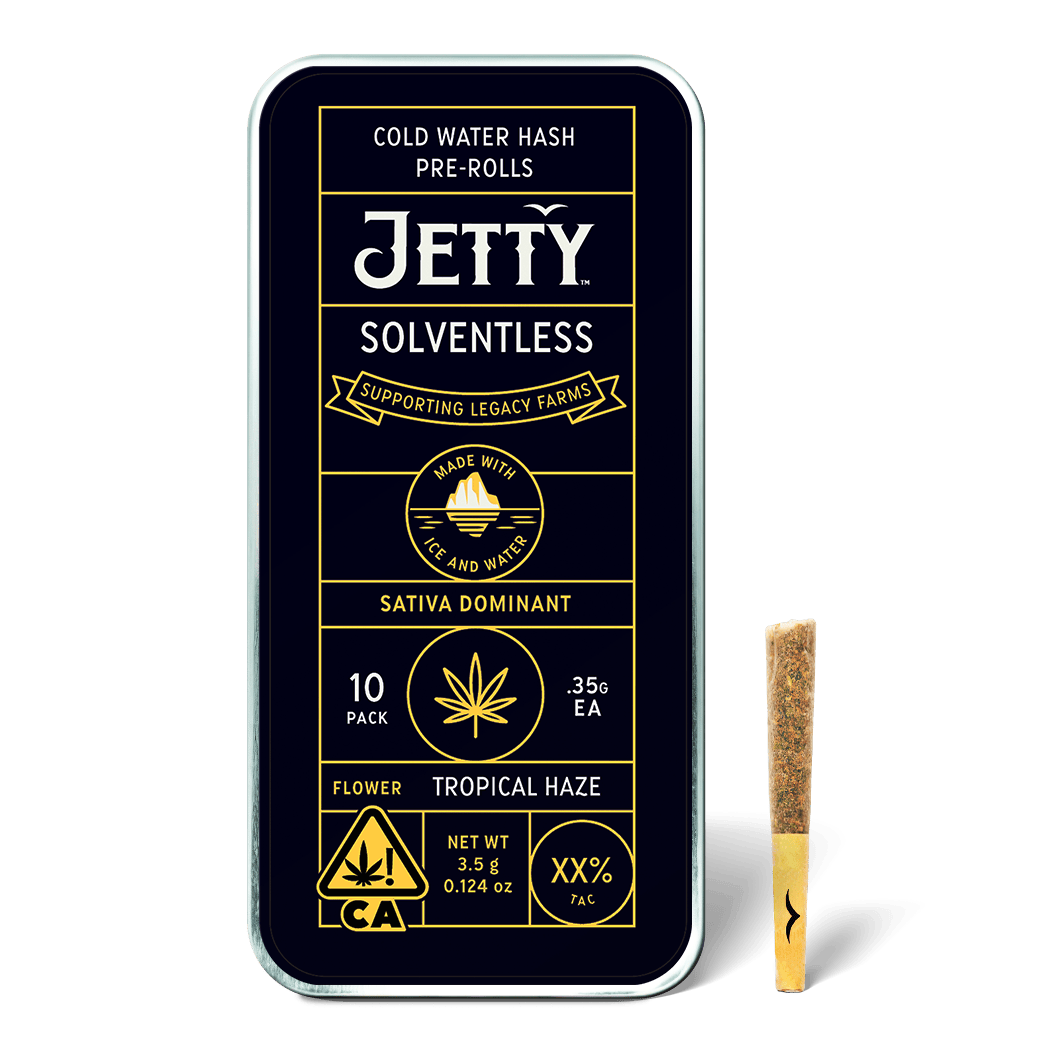 Jetty Extracts - Tropical Haze | Live Rosin Infused Minis | 0.35g each | 10pk - 1