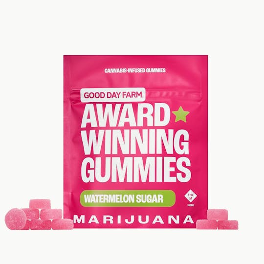GOOD DAY FARM - GDF: Gummies | Watermelon Sugar | 100mg | 10pk - 1