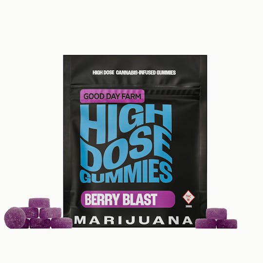 GOOD DAY FARM - GDF: Multi-Dose Gummies | Berry Blast | 300mg | 10pk - 1