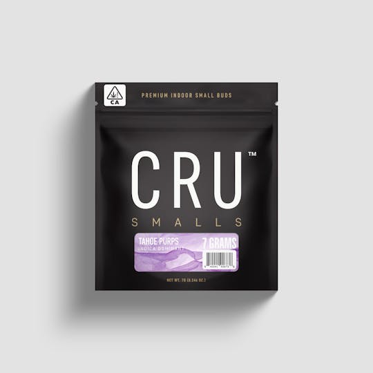 CRU Cannabis - Tahoe Purps (7 Grams Smalls Flower) - 1