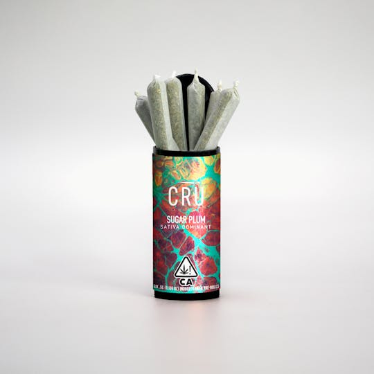CRU Cannabis - Sugar Plum (0.5G Pre-Roll 6 pack) - 1