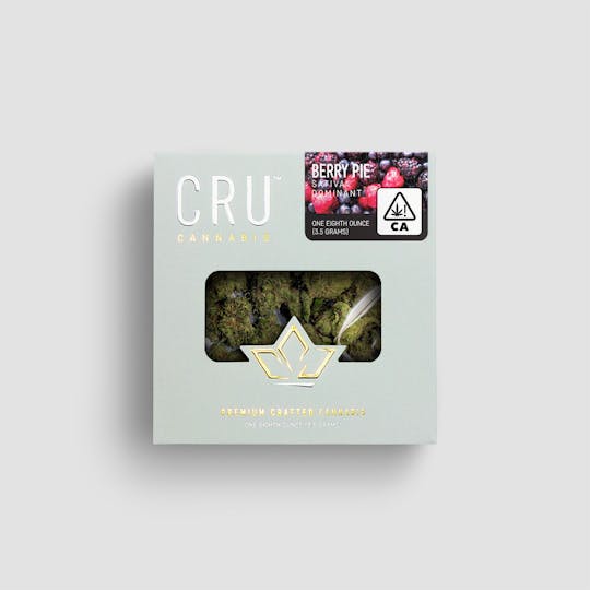 CRU Cannabis - Berry Pie (3.5 Grams) - 1