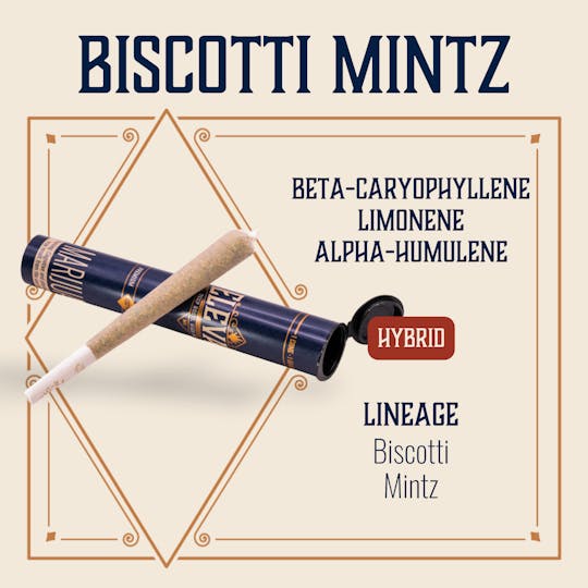 Elevate Missouri - Biscotti Mintz - 1g Cone - 1