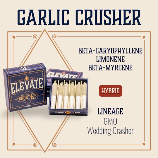Elevate Missouri - Garlic Crusher - 3g ShortEs - 1