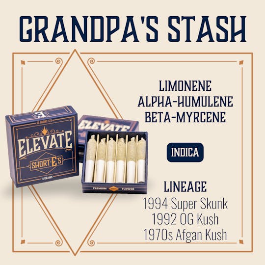 Elevate Missouri - Grandpa's Stash - 3g ShortEs - 1