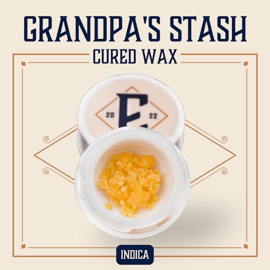 Elevate Missouri - Grapndpa's Stash - 1g Cured Wax - 1