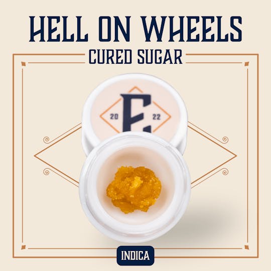 Elevate Missouri - Hell on Wheels - 1g Cured Sugar - 1