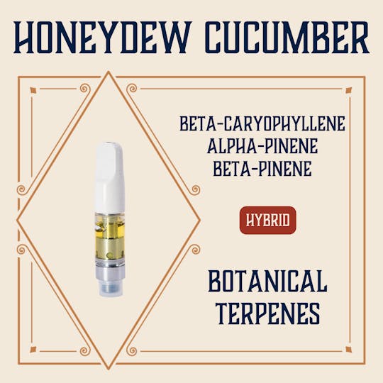 Elevate Missouri - Honeydew Cucumber - Botanical Terpene Cart 0.5g - 1