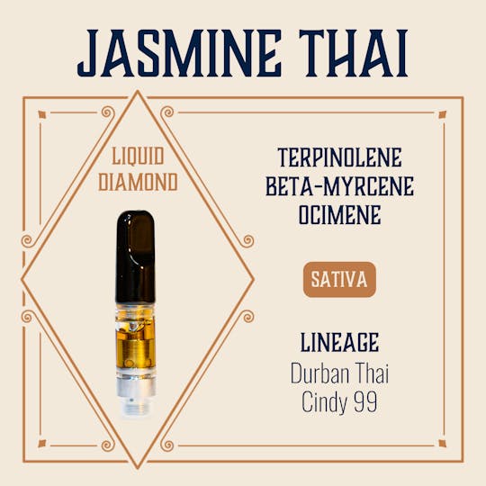 Elevate Missouri - Jasmine Thai - Liquid Diamond Cart 0.5g - 1